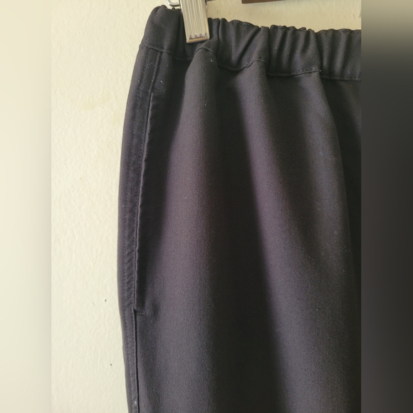 Figs Black Straight Leg High Waisted Livingston Basic Medical Scrub Pants Medium - Picture 6 of 9